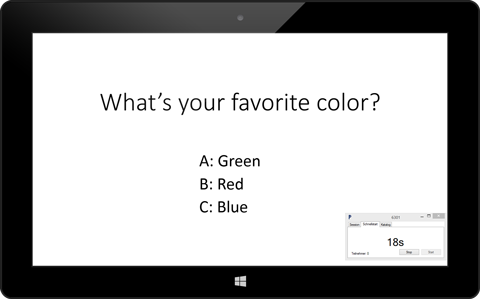 PINGO Remote results view